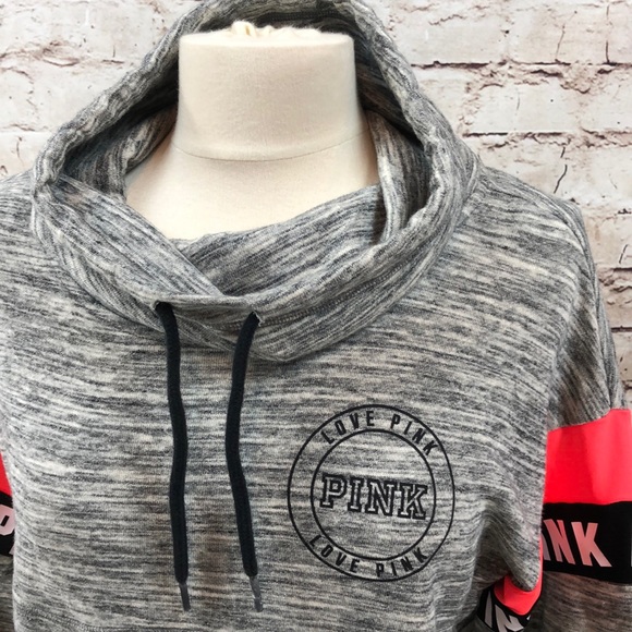 Victoria’s Secret Pink Cowl Neck Sweatshirt - Picture 2 of 8